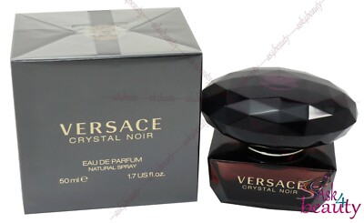 Versace Crystal Noir 1.6/1.7oz/50ml Edp Spray For Women New In Box