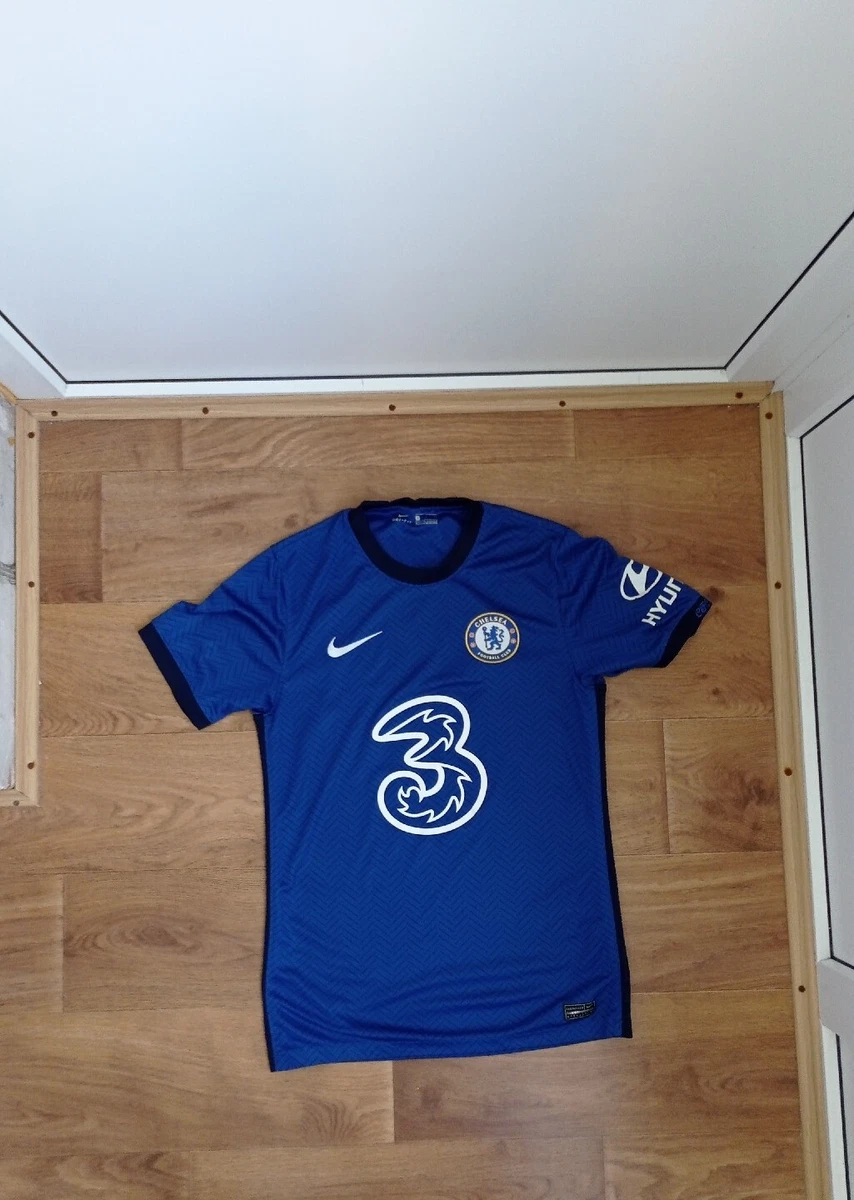 jugo bufanda Excelente CHELSEA LONDON 2020/2021 HOME FOOTBALL SOCCER JERSEY CAMISETA NIKE Size S  SMALL | eBay