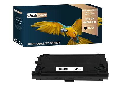 Pack De 2 Toners Noir QUALITONER Haute Capacité Pour Imprimantes Canon - Compatible LBP-710, I-S, Etc.