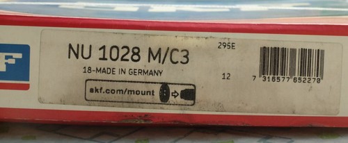 Roulement à rouleaux cylindriques SKF NU 1028 M/C3 140x210x33. NU1028 - Picture 2 of 9