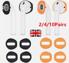 2-10 Pairs Anti-lost Silicone Earbuds Ear Caps Pads Cover for Airpods Headset UK