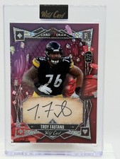 2024 Wild Card 5 Card Draw Auto Troy Fautanu 2/2