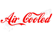 Air Cooled sticker, VW Volkswagen Beetle Camper Split Screen Bay T2