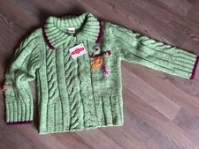 CAKEWALK MÄDCHEN STRICK-JACKE  grün Gr. 116 %%