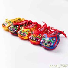Baby Tiger Head Shoes Chinese Embroidery Handmade Shoes Newborn Baby Shoes Gift