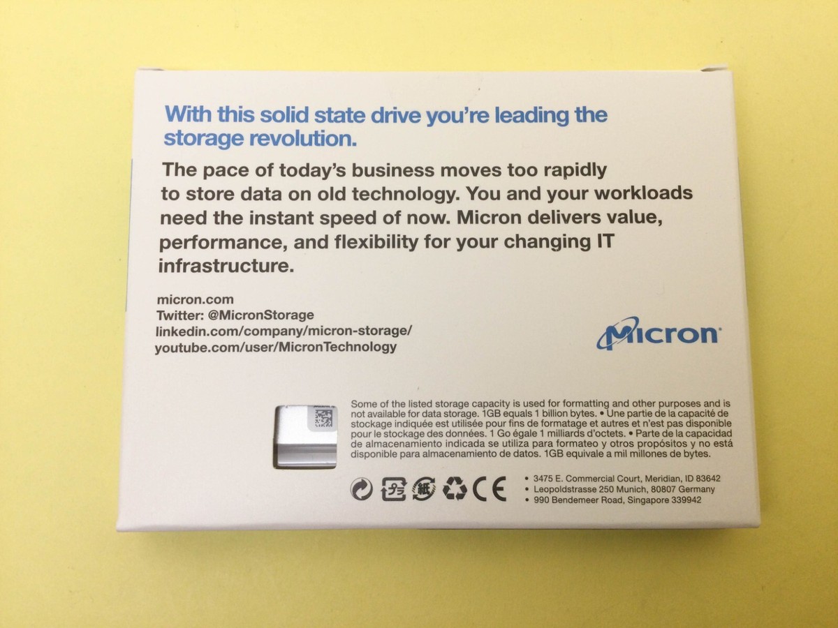 Micron 5210 ION 7.68TB SATA 6Gb/s QLC 2.5