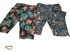 LuLaRoe Buttery Soft Workout Yoga Leggings 2 Pair One Size