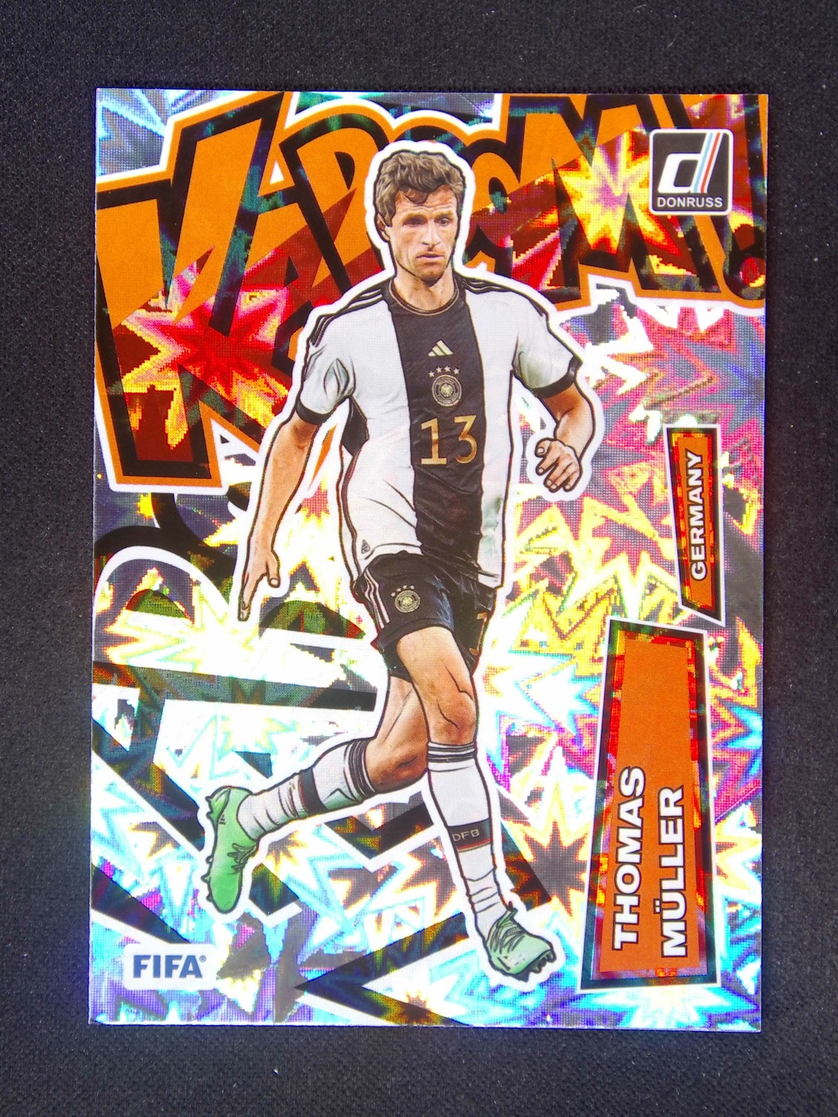 2022-23 Panini Donruss Thomas Muller #14 Kaboom Case Hit SSP