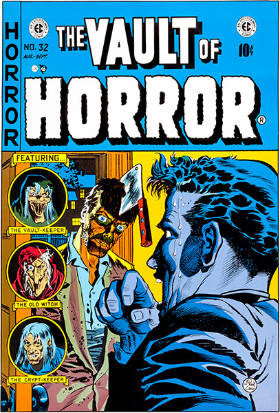 1950年代アメリカのホラーコミック「Vault of Horror 1」EC The Vault of Horror No. 1 (Reprint): Johnny Craig, Jack