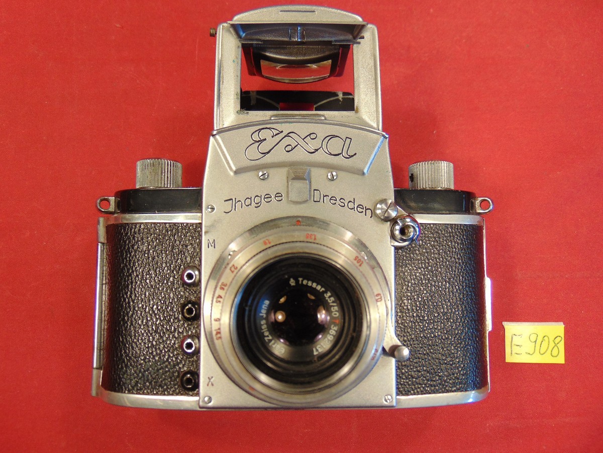 EXA 0 Ihagee Dresden Lens Carl Zeiss Jena Tessar 3,5/50