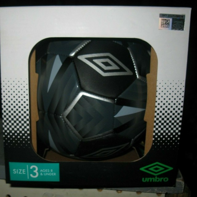 Umbro Comet Size 3 Soccer Ball Black/Grey eBay