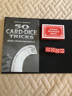 Marshall Brodien s 50 Card and Dice Tricks W/ Secret Instruction Booklet