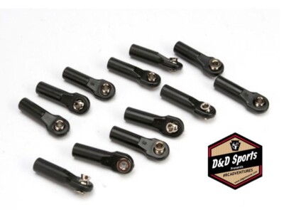 Traxxas 5525 - Rod ends (12)/ hollow balls (12) New