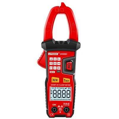 Smart AC Clamp Meter Digital Clamp Multimeter High Precision Anti-Burn Ammeter #