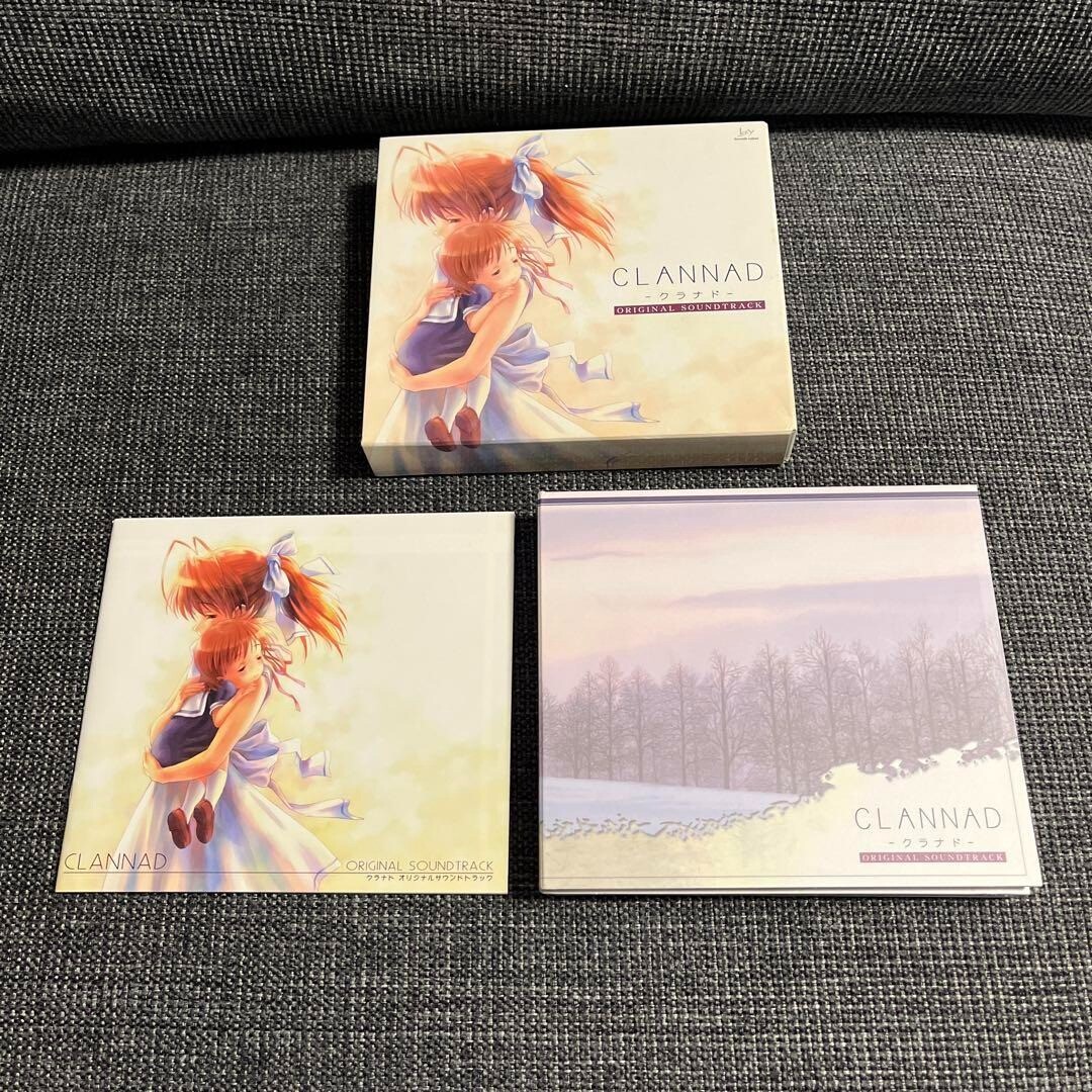 CLANNAD Original Soundtrack 3CD Set Key Sounds Label Japan Anime