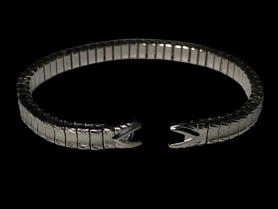 Speidel/ Hirsch C-Ring Twist-O-Flex  Stainless Steel  Watch Band 733/02 NWT