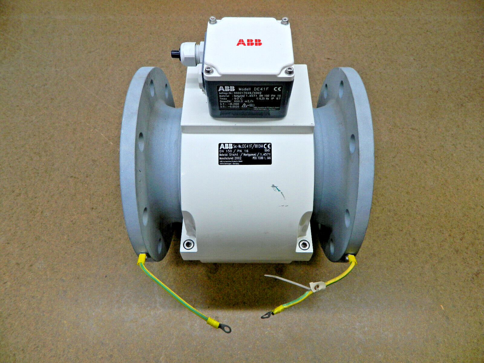 ABB DE41F 001244 Electromagnetic Flow Meter | DN150 PN16
