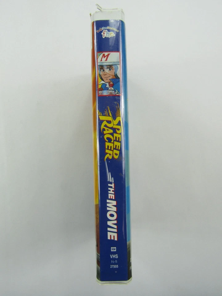 VTG Speed Racer The Movie VHS Clamshell Includes Music Video Animated 1993 READ - Image 2 of 4