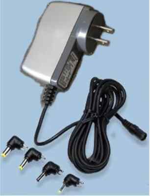 2-PACK    AC Power Adapter 110V/220V For Cameras 110 220 Dual Volt Voltage