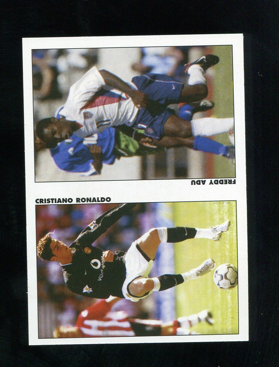2004 Cristiano Ronaldo UK Soccer Pax Rookie RARE