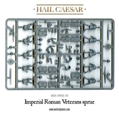 IMPERIAL ROMAN VETERANS SPRUE - HAIL CAESAR - WARLORD GAMES - 1ST CLASS