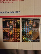 2025 Panini Mosaic Touchdown Masters Jordan Love #15 Orange Mosaic