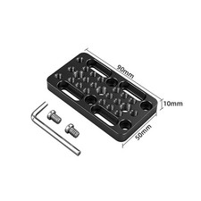 Quick Release Plate Universal DSLR Camera Mount Base Tripod Head Adapter