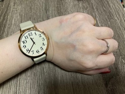 Riki Quartz Watch, Gold Color
