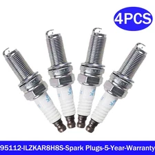 4x Spark Plugs ILZKAR8H8S # 95112 LASER IRIDIUM for ngk FIT HONDA CIVIC 1.5L L4