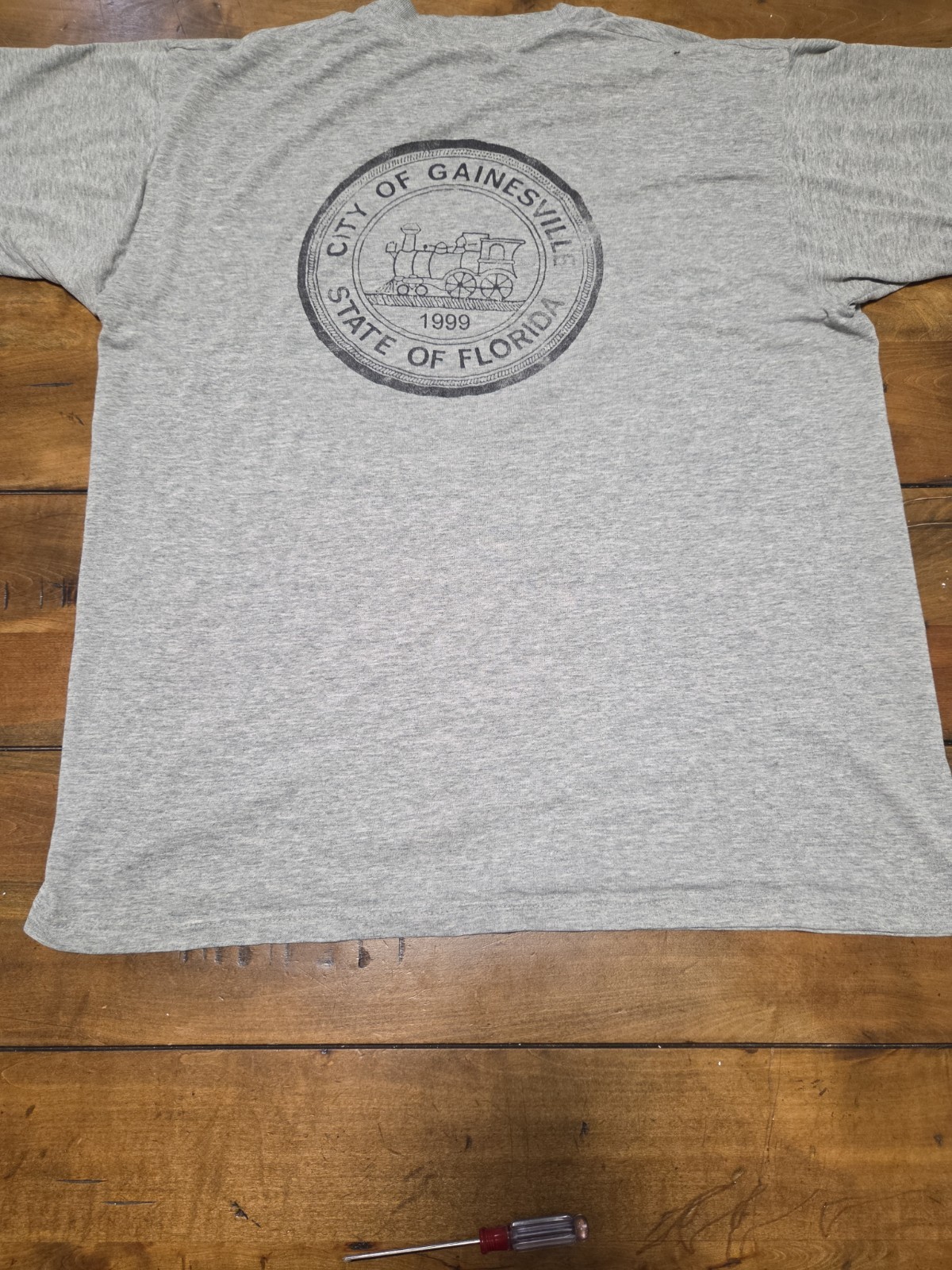 Vintage 1999 Hot Water Music Gainesville Florida Punk Shirt Size L FOTL image 6