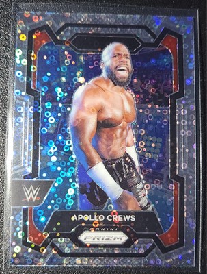 2024 Panini WWE Prizm Under Card Disco Prizm #168 Apollo Crews