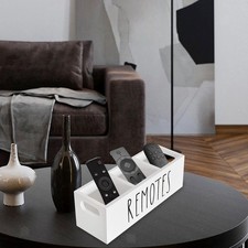 Remote Control Holder Desk Supplies Organizer TV Remote Holder 3 Compartments