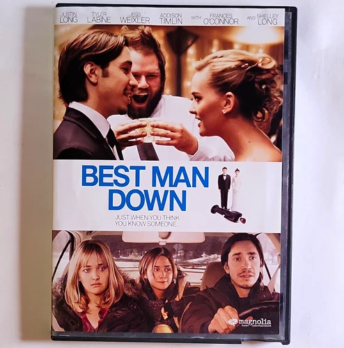 Magnolia Best Man Down (DVD, 2014) PG-13 Justin Long Region 1