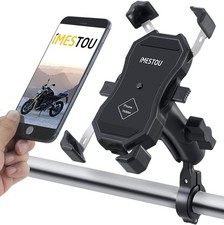 Motorcycle Ball Phone Mount RAM Bike Phone Holder with 1" Ball Double Socket Arm