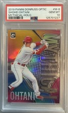 2019 OPTIC SHOHEI OHTANI MYTHICAL HOLO PSA 10 SSP POP 22 RARE CASE HIT