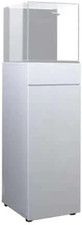 Sleek White Gloss 20G Aquarium Cabinet Stand for Modern Aquariums