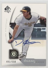 2005 SP Collection Authentic Signatures 491/550 Dan Haren Danny #27 Auto 1jd5