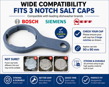 Bosch Siemens Neff Dishwasher Salt Cap Spanner Wrench 00611319 3 Notch Remover