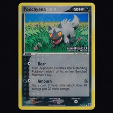 Poochyena 79/113 EX Delta Species STAMPED Holo Pokemon TCG MP on eBay