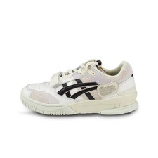 ASICS X Unik Gel Spotlyte Low V2 Cream Black 1203A365-100 White Sneakers