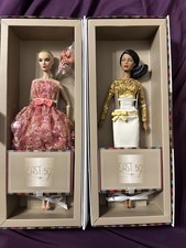 Pink Champagne Victoire Roux and Lady Aurelia Grey Two - Doll Gift Set NRFB rare