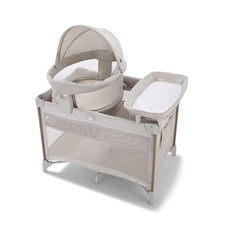 Graco Pack 'N Play Travel Dome Lux Playard, 4-In-1 Baby Playpen with Bassinet, I