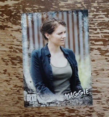 2018 Topps The Walking Dead Road to Alexandria Maggie # C-11