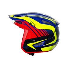 JITSIE HT1 GETZ TRIALS BIKE OPEN FACE HELMET. BLUE.  GREAT QUALITY NEW FOR 2026