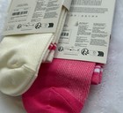 BNWT Alo Half-Crew Unisex Socks Sweet Pink and White 2-pairs — photo 2