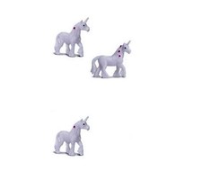 Unicorn Toy set/3 Game Pieces SL348422 Micro-Mini Miniature Doll House Shoppe