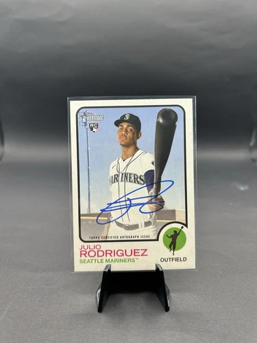 2022 Topps Heritage High Number - Real One Autographs Julio Rodriguez #ROA-JR