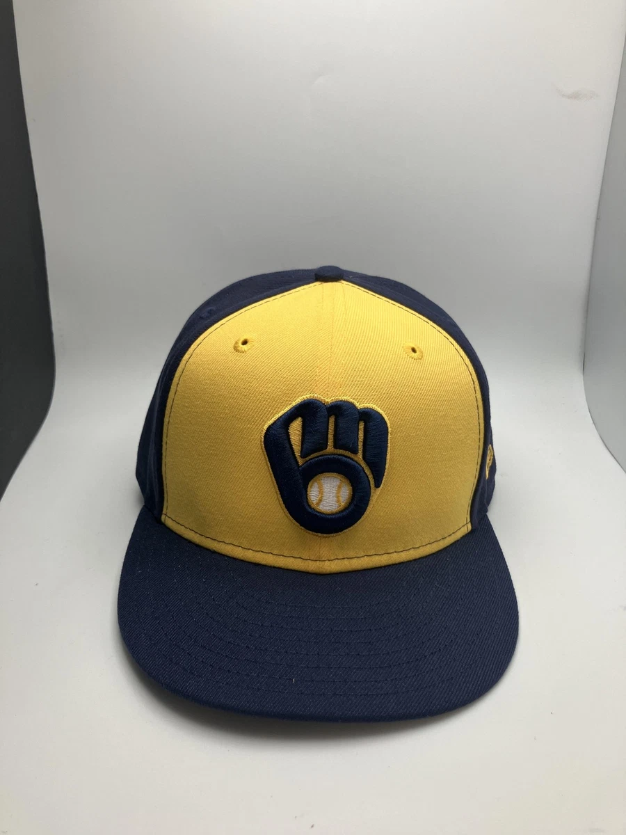 Milwaukee Brewers 7 5/8 Size MLB Fan Cap, Hats for sale | eBay Milwaukee Brewers 7 5/8 Size MLB Fan Cap, Hats for sale | eBay