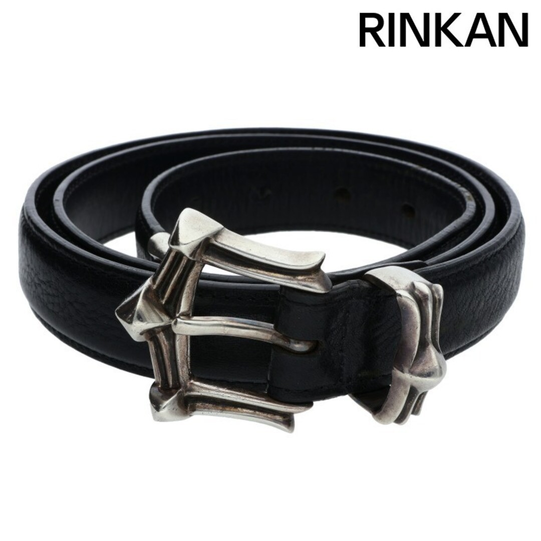 Chrome Hearts WAXED Punk 1.0 Bank Leather Belt Men's 36 Used e75ab0919509a29c2e0