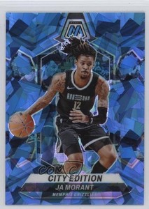 2023-24 Panini Mosaic City Edition Ice Mosaic Prizm /125 Ja Morant #288